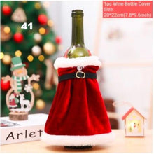 Load image into Gallery viewer, Christmas Santa Claus Wine Bottle Cover