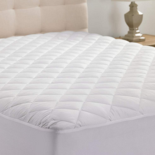 Load image into Gallery viewer, Fitted Quilted Cotton Cover Mattress Protector