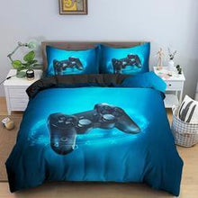 Load image into Gallery viewer, 3 Pcs Gamer Quilt Cover Set