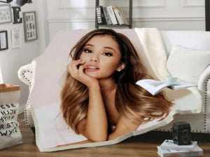 Ariana Grand Fleece Blanket