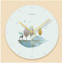Load image into Gallery viewer, Glass &amp; Crystal Modern Design Wall Clock