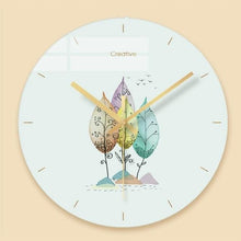 Load image into Gallery viewer, Glass &amp; Crystal Modern Design Wall Clock