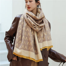 Load image into Gallery viewer, Luxury Warm Cashmere Scarf