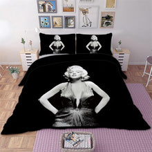 Load image into Gallery viewer, Marilyn 3D Quilt Cover Set JaydeeBedding
