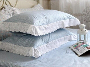 Ruffled Pillow Cover-Twin Pack