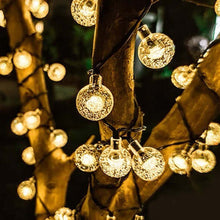 Load image into Gallery viewer, 100 LED Crystal Waterproof Solar String Lights