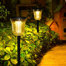 Load image into Gallery viewer, Solar LED Path Patio Light Outdoor