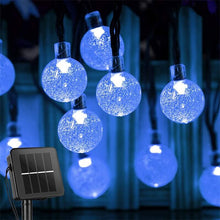 Load image into Gallery viewer, 100 LED Crystal Waterproof Solar String Lights