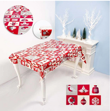 Load image into Gallery viewer, 110x180cm Christmas Tablecloth Party Decor