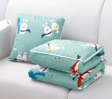 Load image into Gallery viewer, 2 In 1 Creative Foldable Quilt Cushion Pillows Success