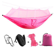Load image into Gallery viewer, Outdoor Camping Hammock with Mosquito Net