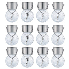 Load image into Gallery viewer, 12 Pcs Cracked Glass Solar Outdoor Hanging Solar Lights