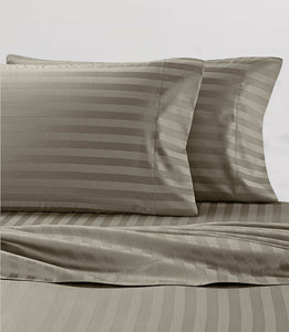 Striped Ultra Plush Sheet Sets-With Mega Queen and King JaydeeBedding