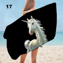 Load image into Gallery viewer, Unicorn Microfiber Beach/Bath Towel Jaydee Bedding