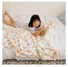 Load image into Gallery viewer, Children&#39;s Peas Bamboo Blanket