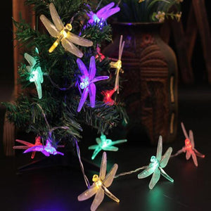 30LEDS Solar Dragonfly lights