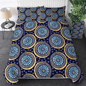 Mandala Indigo Pattern Bedding Set