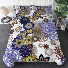 Load image into Gallery viewer, Colourful Floral Bohemian Printed Quilt Cover Set