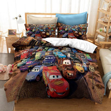 Load image into Gallery viewer, Lightning McQueen Car Quilt Cover Set