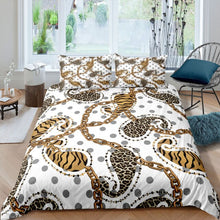Load image into Gallery viewer, Luxury Home Textiles 3D Golden Quilt Cover Set-jaydeebedding
