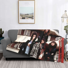 Load image into Gallery viewer, Queen Rock Band Printed Blanket-jaydeebedding