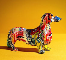 Load image into Gallery viewer, CreaColourful Dachshund Dog Figure-Stylepop