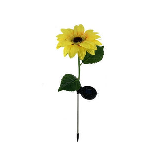 Solar Powered Sunflower LED Lights-stylepop