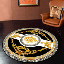 Load image into Gallery viewer, Luxury European Style Round Carpet-jaydeebedding