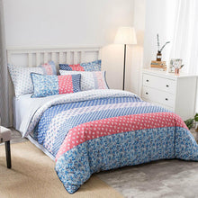 Load image into Gallery viewer, Classic Florals 100% cotton printed Quilt cover set​​​​​​​