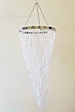 Load image into Gallery viewer, Clear Acrylic Beaded Chandelier