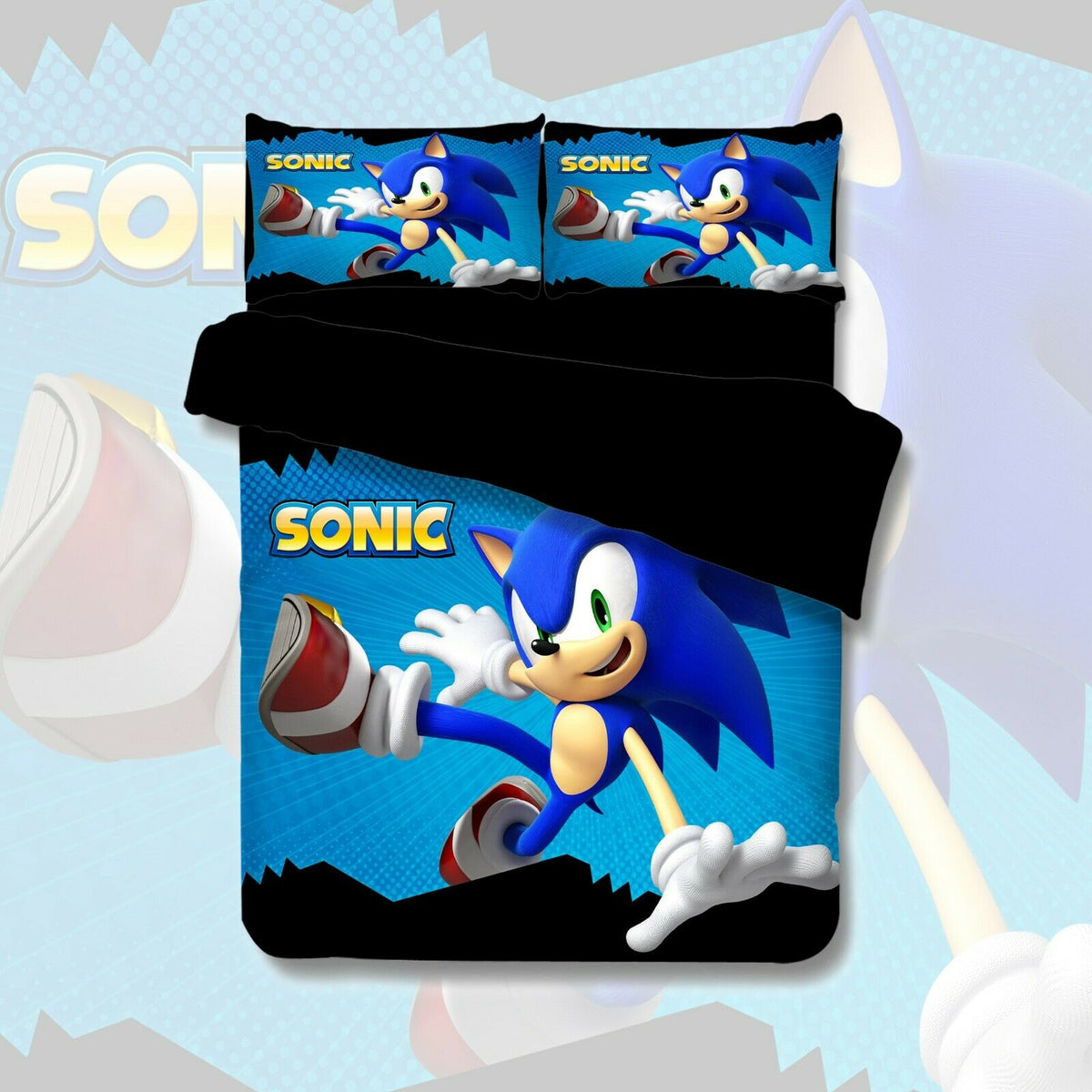 Sonic the Hedgehog Quilt Cover Set