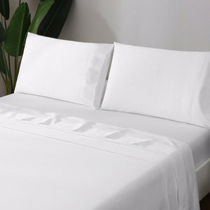 500TC Ultra Soft - 4Pcs FLAT&FITTED Sheet Sets Double/Queen/K
