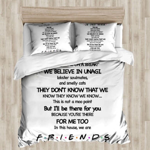 F.R.I.E.N.D.S. Quilt Cover Set