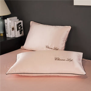 100%  Mulberry Silk Embroidery Pillowcase