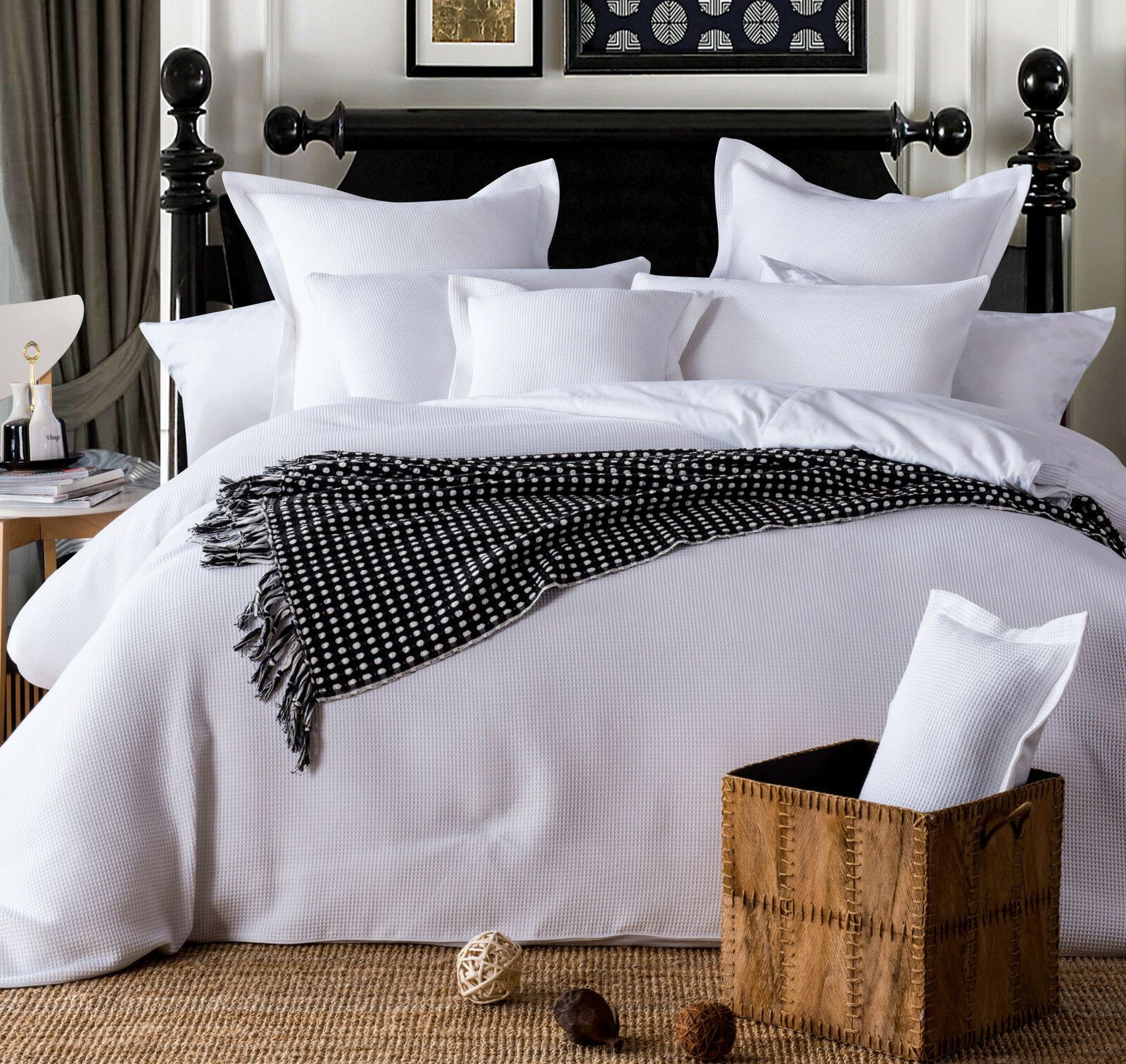 2014 New Bedding Luxury Famous logo 3d bedding sets 4pcs 100% cotton duvet  bed quilt covers queen size - AliExpress