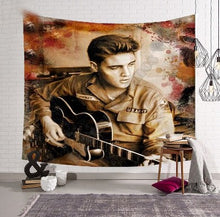Load image into Gallery viewer, Elvis Presley Blanket and Hanging Home Decoration