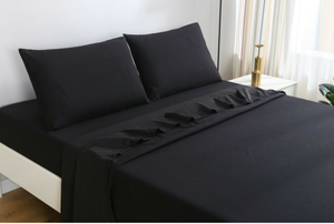 2000TC Flat Fitted Bed Sheet Set/Quilt Cover