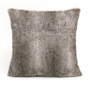 Home Cushion Rabbit Hair Pillow