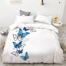 Load image into Gallery viewer, 3D Butterfly Print Quilt Cover Set JaydeeBedding