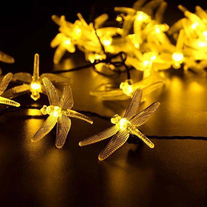 30LEDS Solar Dragonfly lights