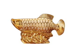 Gold Animal  Porcelain Figurines