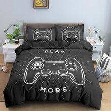 Load image into Gallery viewer, 3 Pcs Gamer Quilt Cover Set