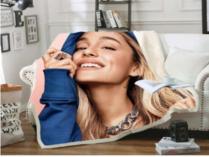 Ariana Grand Fleece Blanket