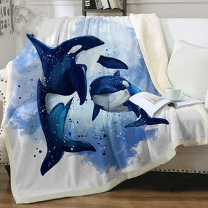 Dolphin Plush Blanket