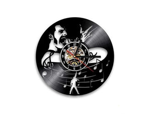 Queen Rock Band Vinyl Wall Clock - Multiple Designs