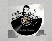 Load image into Gallery viewer, Queen Rock Band Vinyl Wall Clock - Multiple Designs