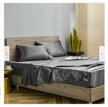 Load image into Gallery viewer, 1800TC Ultra Soft Satin Deep Fitted Sheet