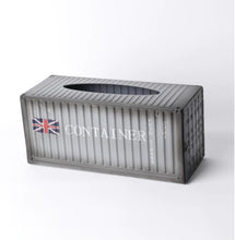 Load image into Gallery viewer, Retro Creative Container Design Iron Tissue Box