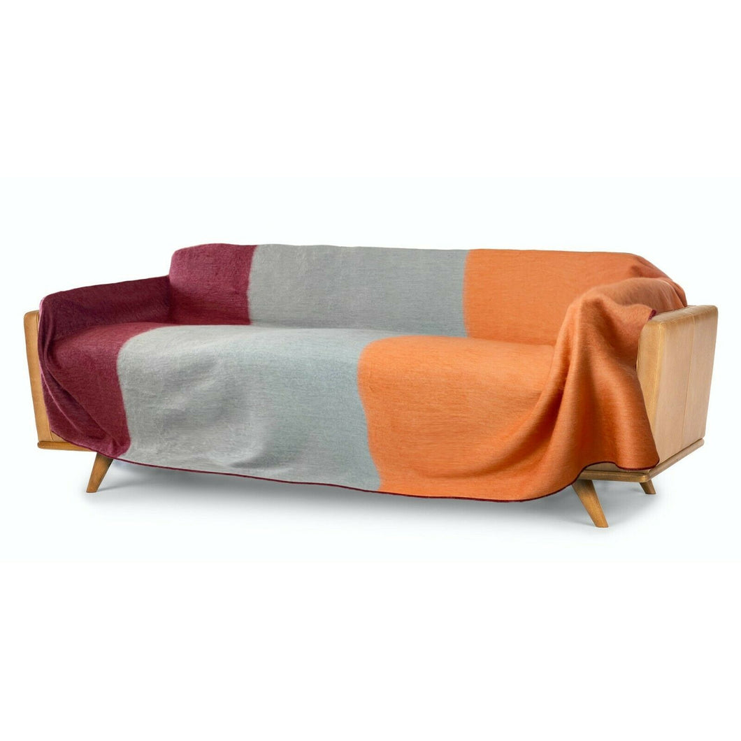 Ecualama Alpaca Llma Wool Throw Blanket - 98x63cm Jaydee Bedding