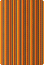 Load image into Gallery viewer, Golden Striped Orange Alpaca Wool Blanket - 248x170cm Jaydee Bedding